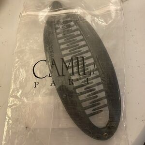 Camila Paris NV136 French Large Banana Clip Hair Comb in Black 5.5”